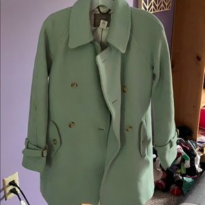 Mint J. Crew Peacoat